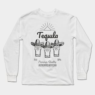 Triple Tequila Long Sleeve T-Shirt